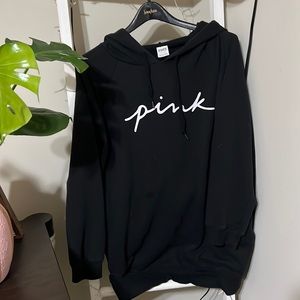 Pink VS pullover hoodie